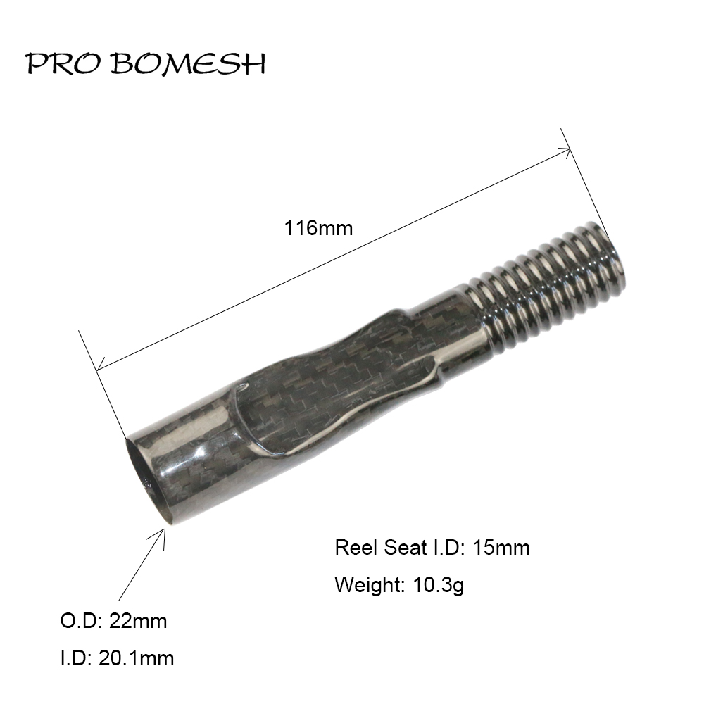 Pro Bomesh 1pcs 10.3g 3K Carbo - Fishing Rod Surf ulasan dan harga