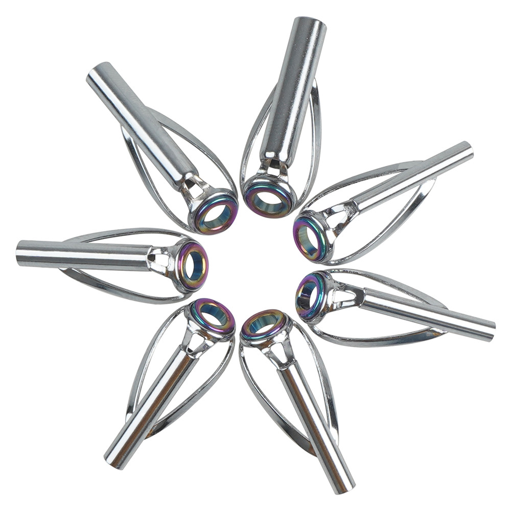 10Pcs Fishing Rod Guide Tips R - Fishing Rod Surf ulasan dan harga